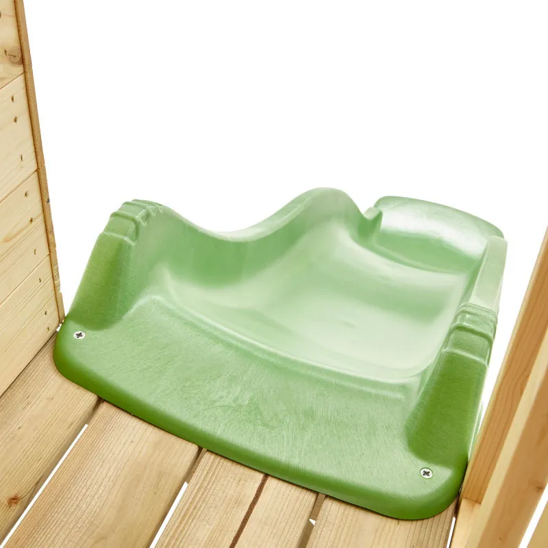 Maisonnette Colline Bois avec toboggan - 18m+-6