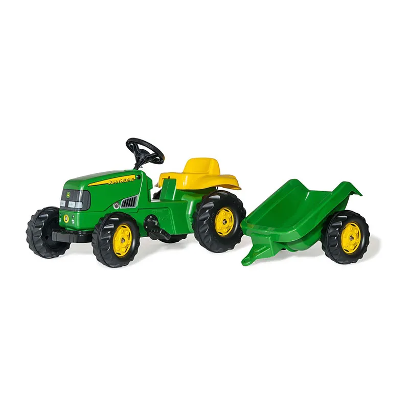 Tracteur à pédales RollyKid John Deere + Remorque - 36m+-0