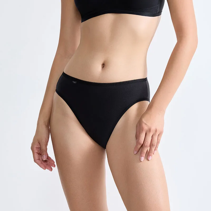 3 Culottes échancrées Sloggi 24/7 - Noir-3