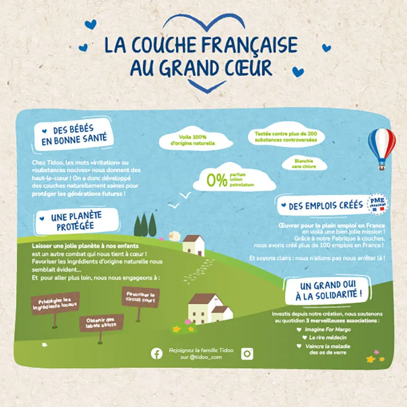 48 Couches Ecologiques T1/2-5kg Sans substances nocives-3
