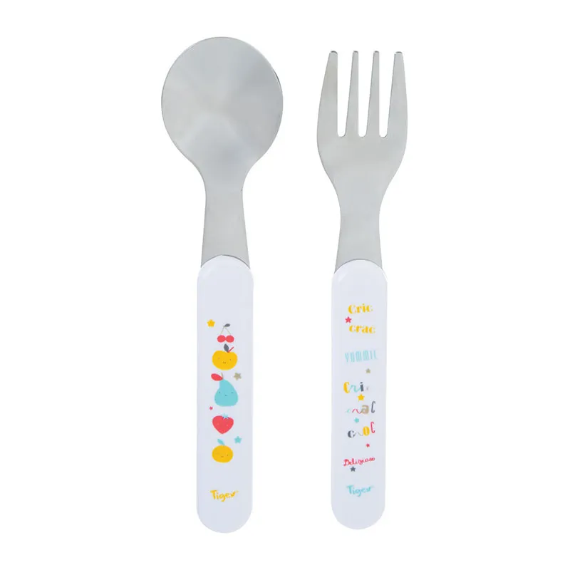 2 Couverts inox Mini Chef - 6m+-0