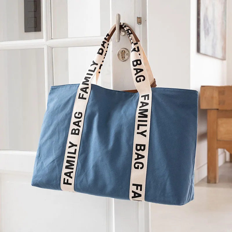 Sac à langer Family Bag - Canvas Indigo-0