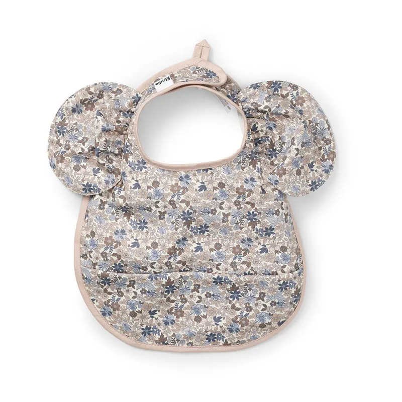 Bavoir Blue Garden - 3m+-0
