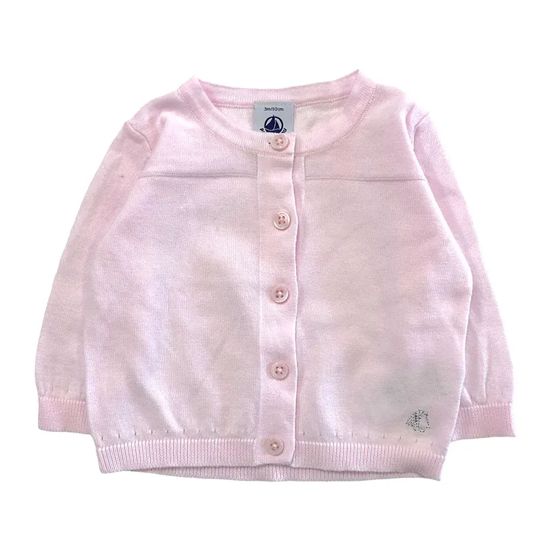 Gilet PETIT BATEAU - Rose-0