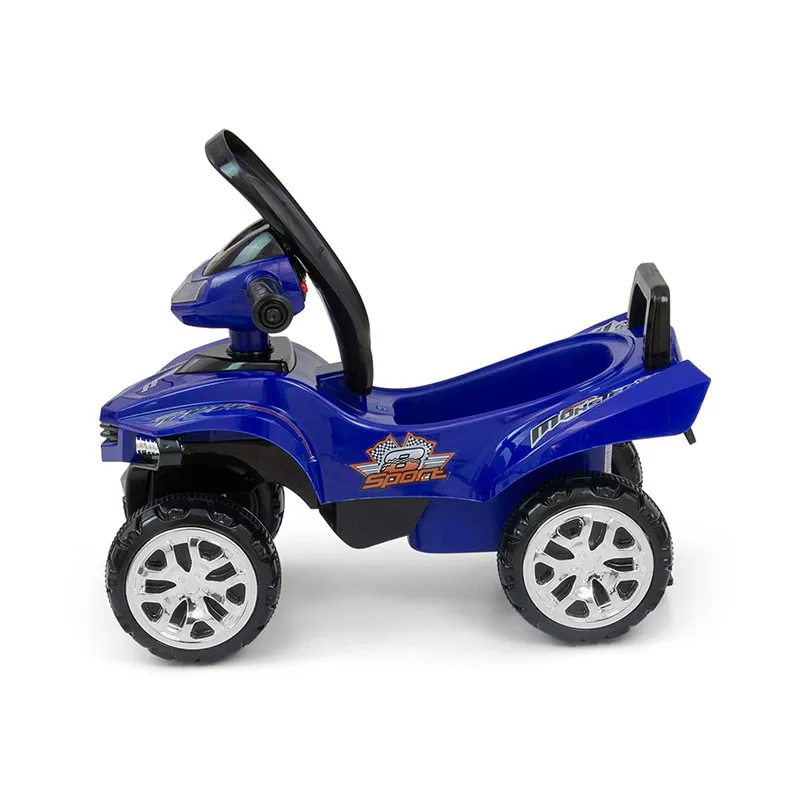 Bebeboutik Porteur Quad Monster Bleu marine 12m