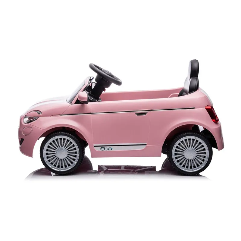 Voiture à batterie Fiat 500e Rose - 36m+-3