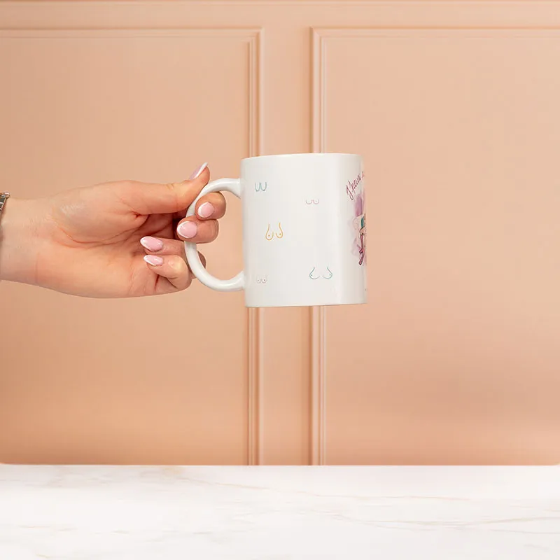 Mug « J’peux pas, j’ai boobs »-2