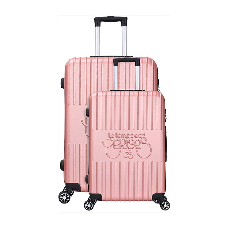 Set 2 valises Corsa 65/75cm - 65/94,5L - Rose Gold-0