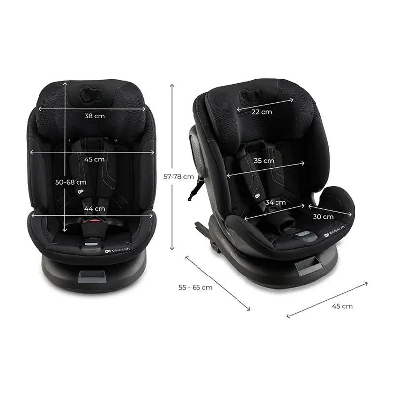 Siège auto 360° XPEDITION 3 i-Size/Isofix 40-150cm - Noir-17