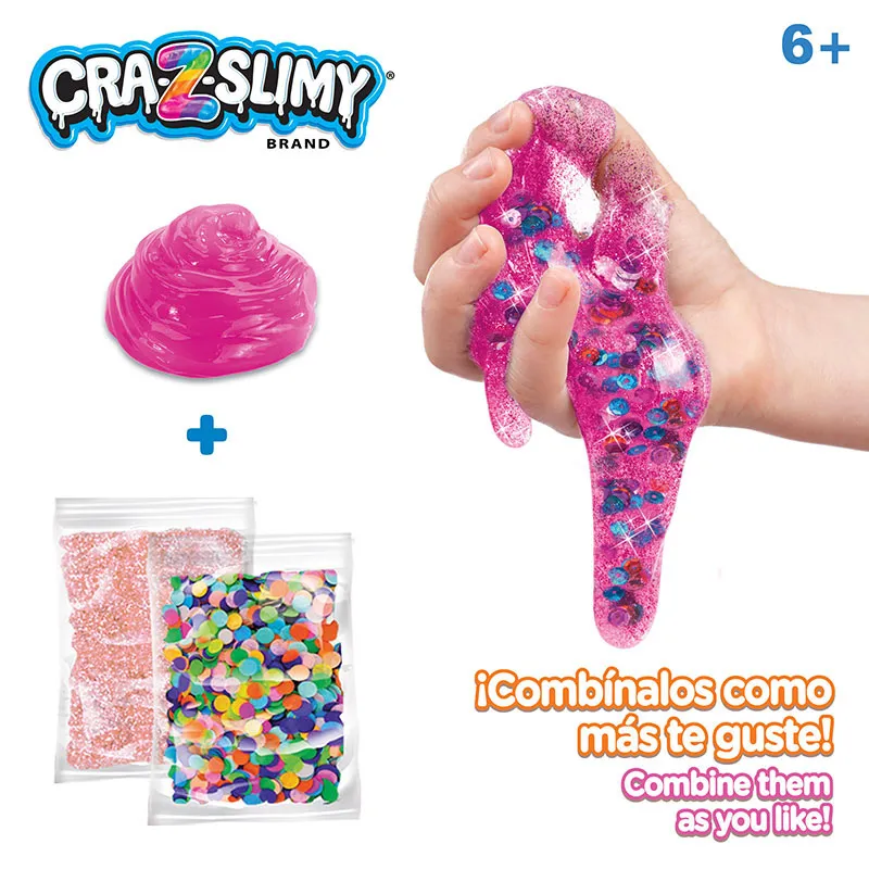 Pots de Slime 8pcs + accessoires - 6+-5