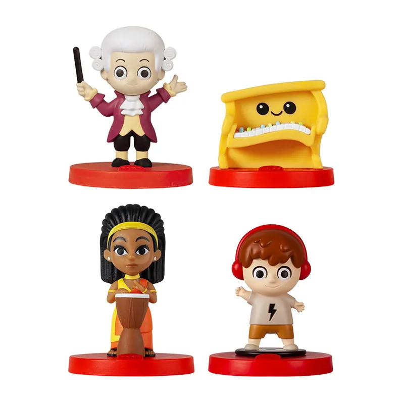 Pack Découverte musicale 4 Personnages - 0-10+ - FABA-0