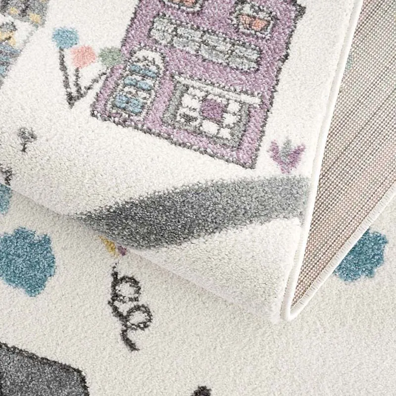 Tapis Anime Village Multico. - Plusieurs dim. dispos-5