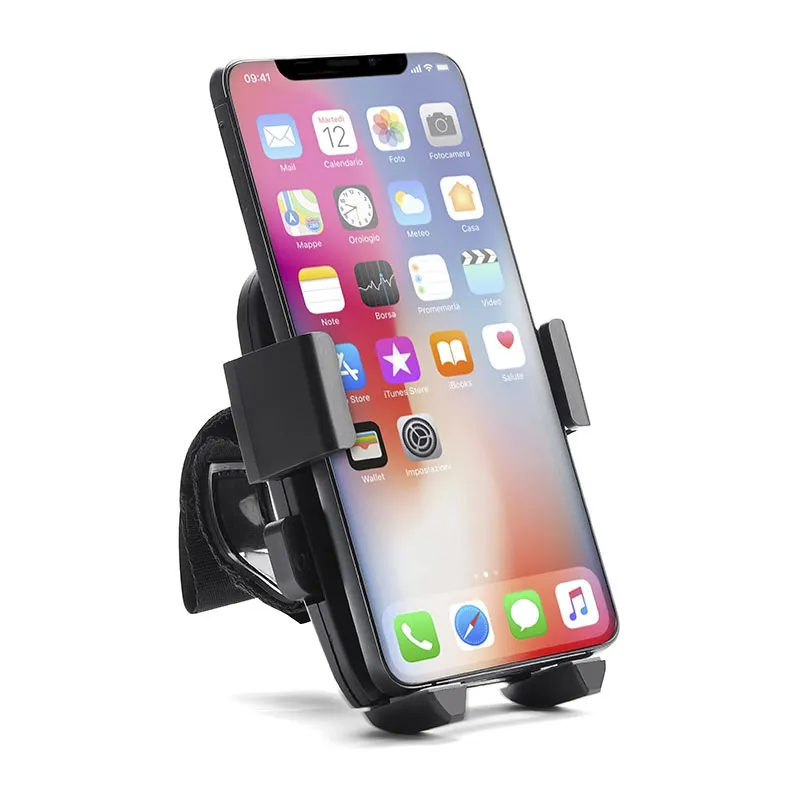 Support smartphone pour poussette - Noir-3