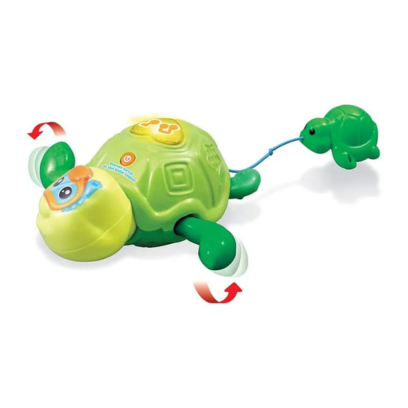 Maman tortue & son bébé nageur - 12m+-2