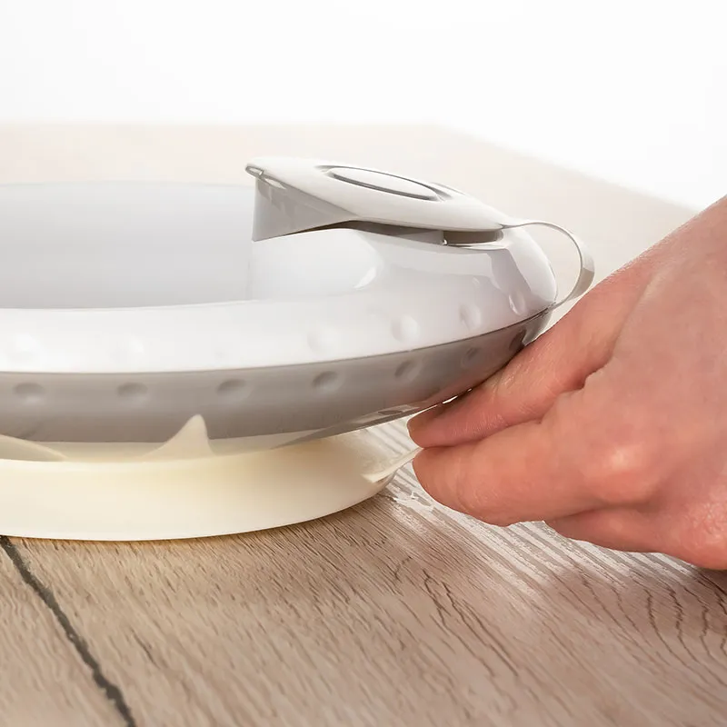 Assiette chauffante avec ventouse - 6m+-1