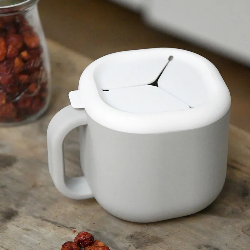 Tasse à goûter Pick N Snack Gris Velours - 460ml-6