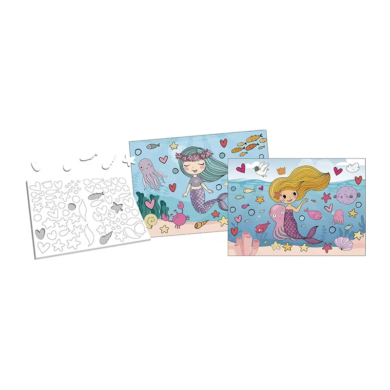 Kit créatifs Méga Art & Crafts Les Sirènes - 5+-6
