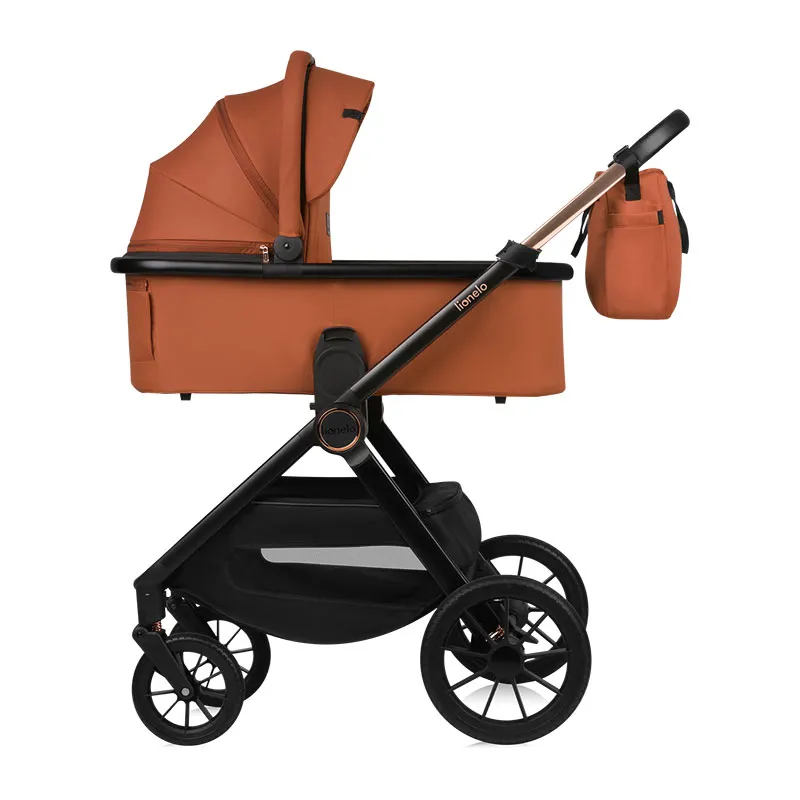 Poussette Multifonctions 3en1 Layla Marron - 0m+-47