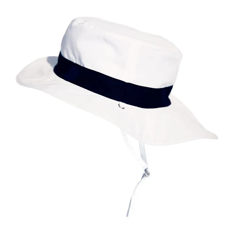 Chapeau Anti-UV réversible ZigZag - Blanc/Noir/Jaune-1