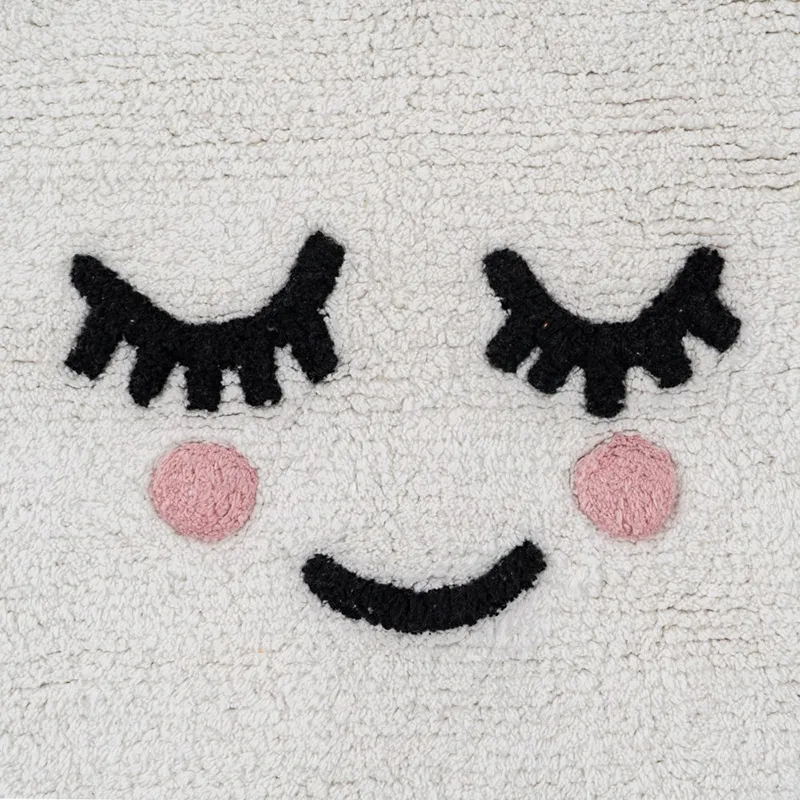 Tapis Nuage Blanc - 100x60cm-5