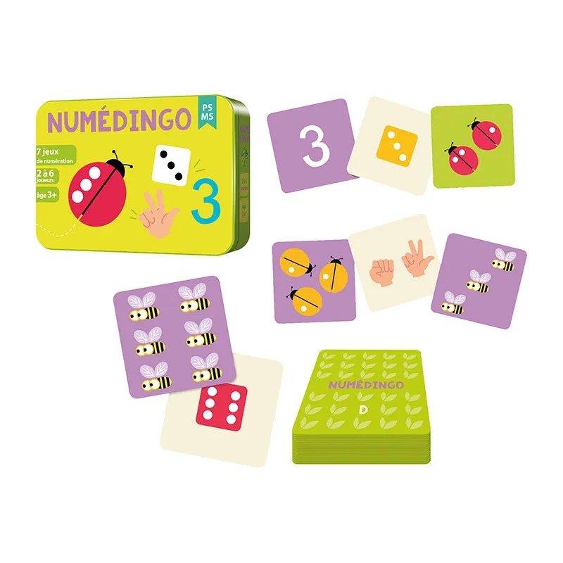 Jeux de numération Numédingo PS/MS - 3+-0