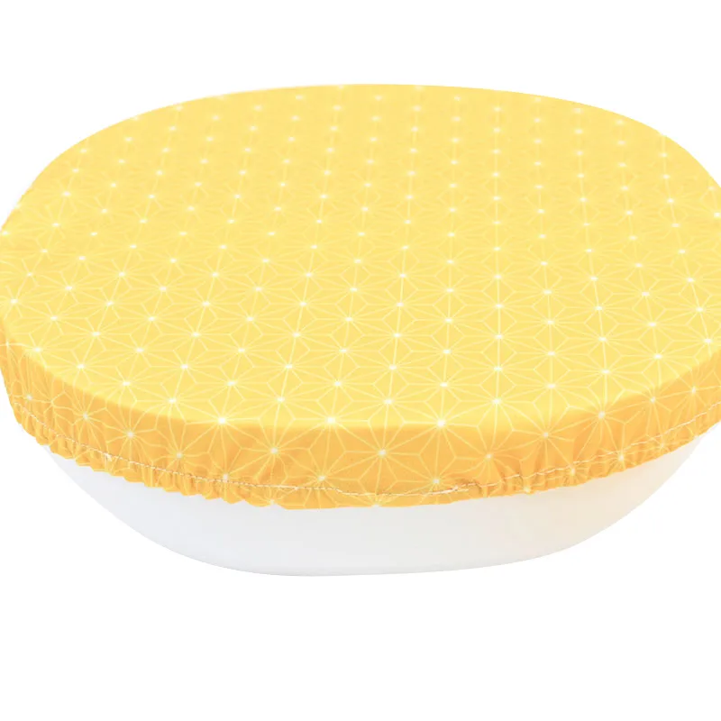 2 Couvres saladier en tissu - Ø20-24cm-1