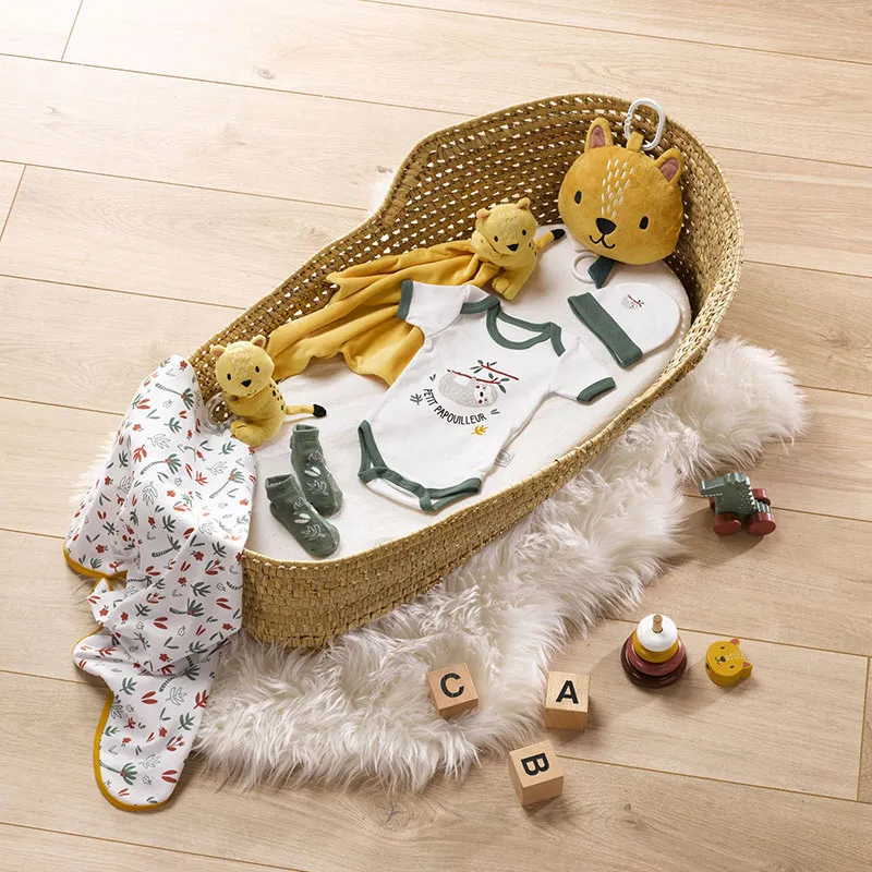 Doudou + plaid Savane - 80x100cm-1