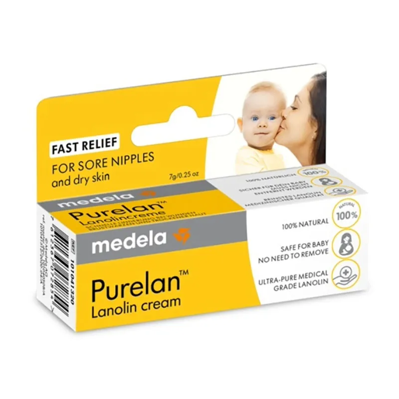 Crème d'allaitement à la lanoline Purelan - 7g-3