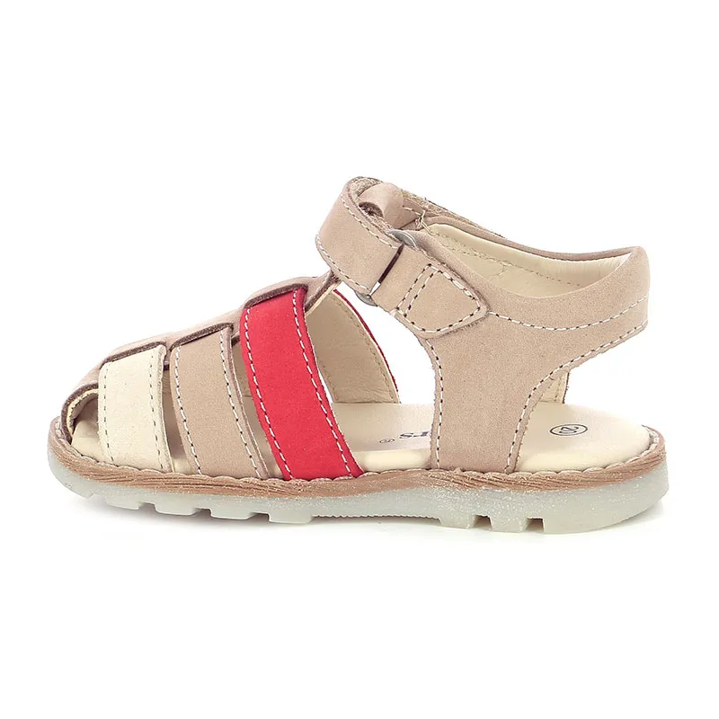 Sandales Nonosti - Beige/Rouge-1