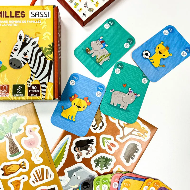 Jeu Le super 7 familles La savane - 4+-2