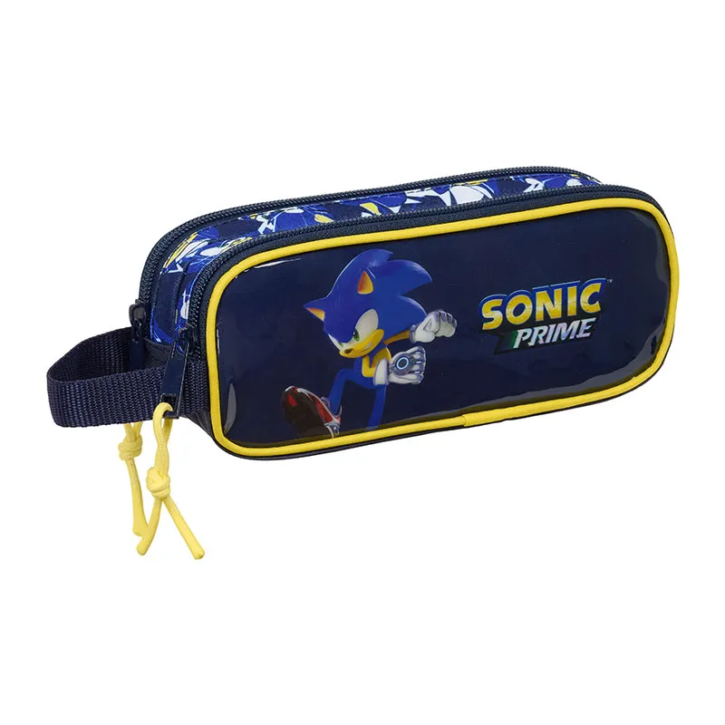 Trousse double Sonic Prime - 21x6x8cm-0