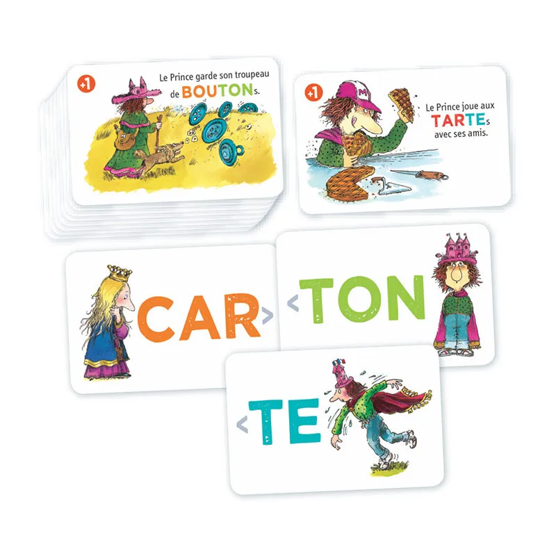 Jeu de cartes Le Prince de motordu 44pcs - 7+-1