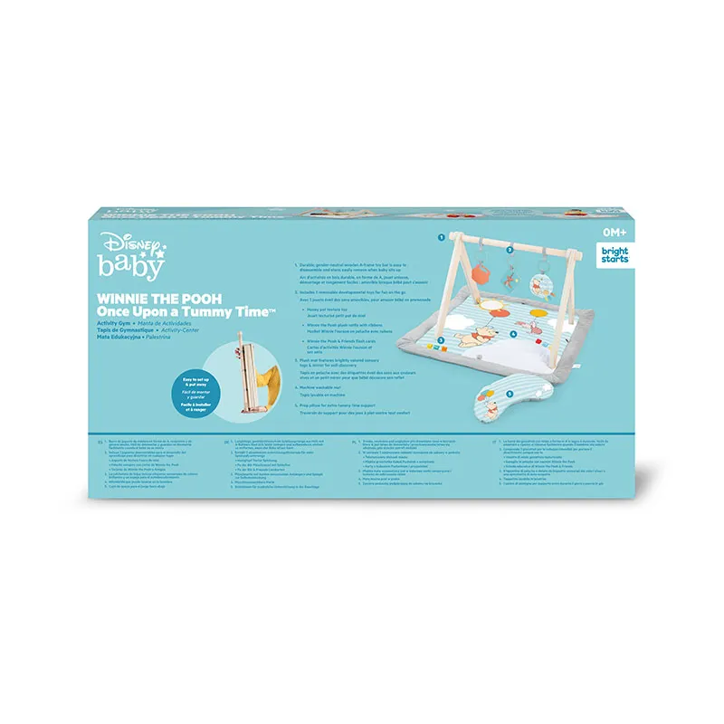 Tapis d'éveil avec arche en bois Winnie l'ourson - 0m+-15