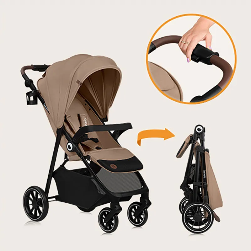 Poussette Canne Emma One Beige Sand - 6m+-9