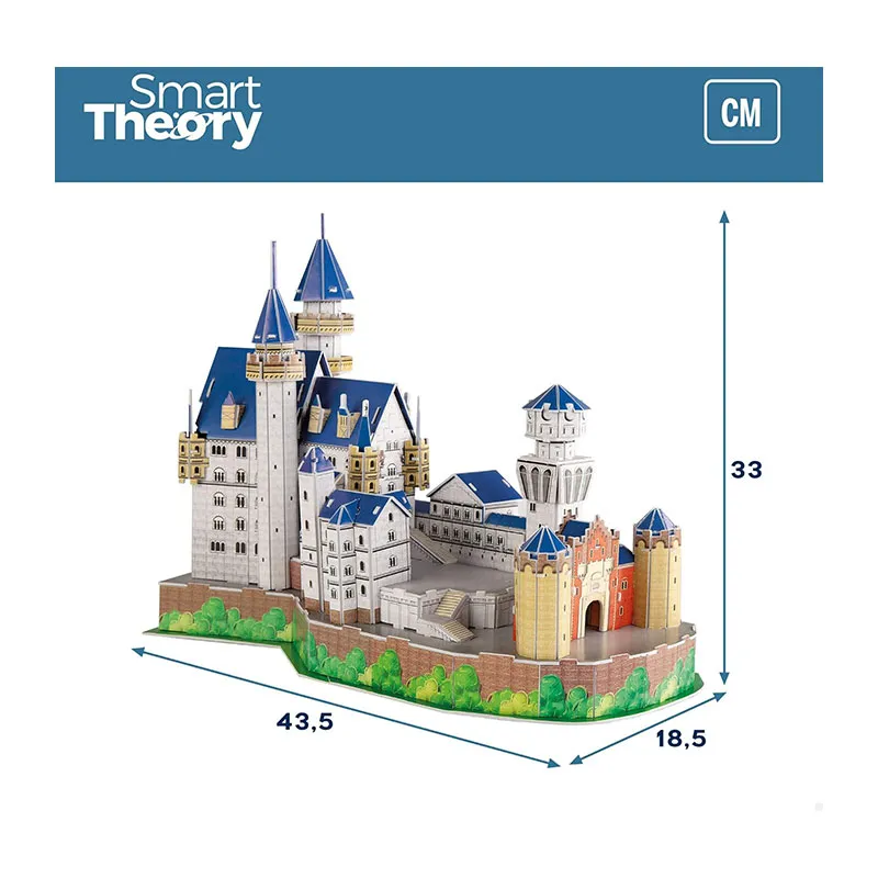 Puzzle 3D Château Neuschwanstein 95pcs - 36m+-5