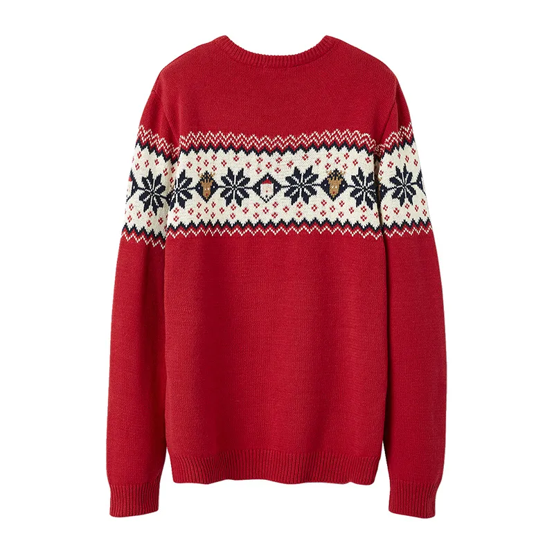 Pull Noël - Rouge-0