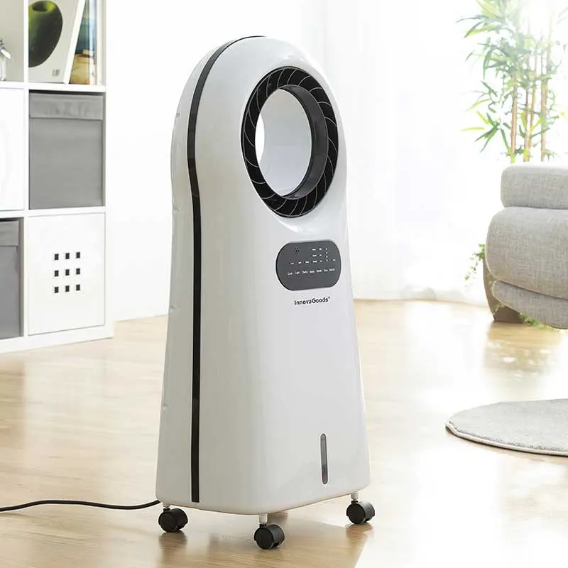 Climatiseur d'évaporation LED - 30,5x76x21,5cm-0