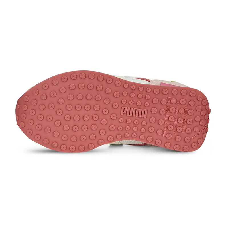 Baskets Fille Future Rider Splash Puma - Rose/Blanc/Jaune fluo-2