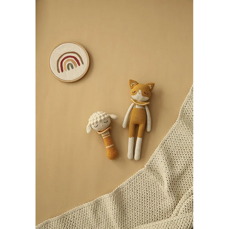 Doudou Coton BIO Chloé le Chat - 0m+-4