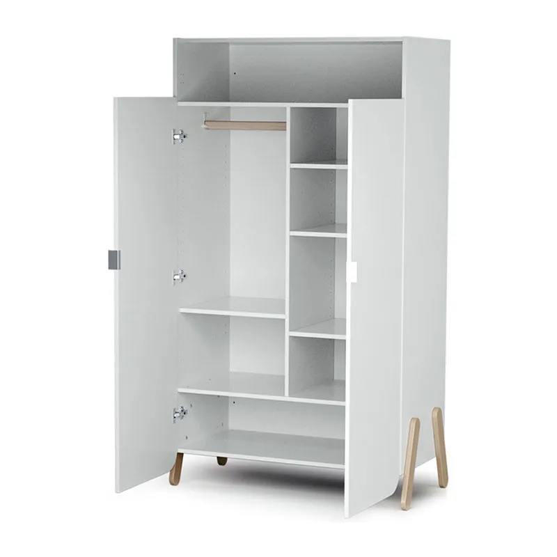 Armoire Pirate Blanc - 100x50x176cm-1
