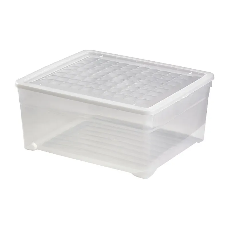 Boîte textile Transparent - Plusieurs contenances dispos.-0