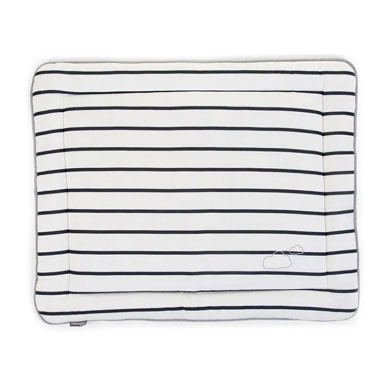 Tapis de parc enfant Jersey Marin - 75x95cm-0