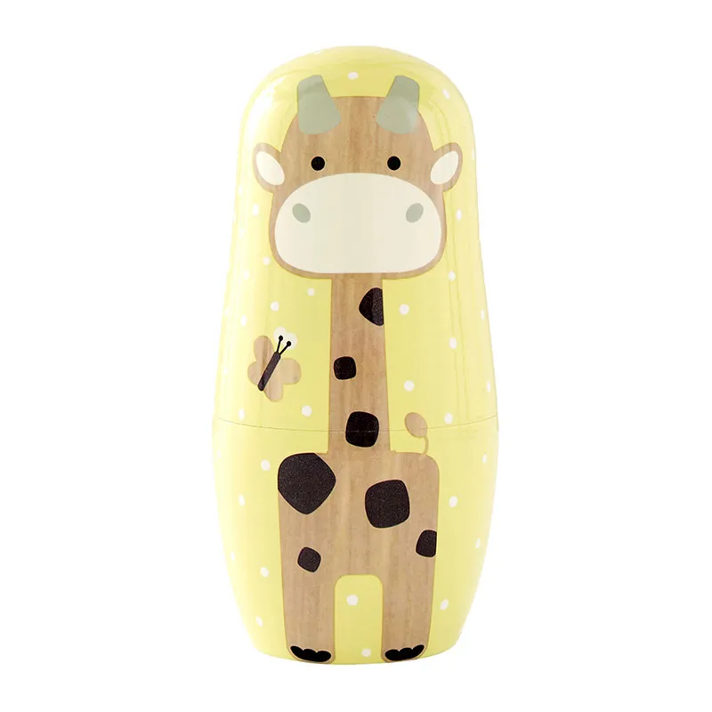 Boîtes gigognes animaux - Blanc/Multicolore - 3+-1