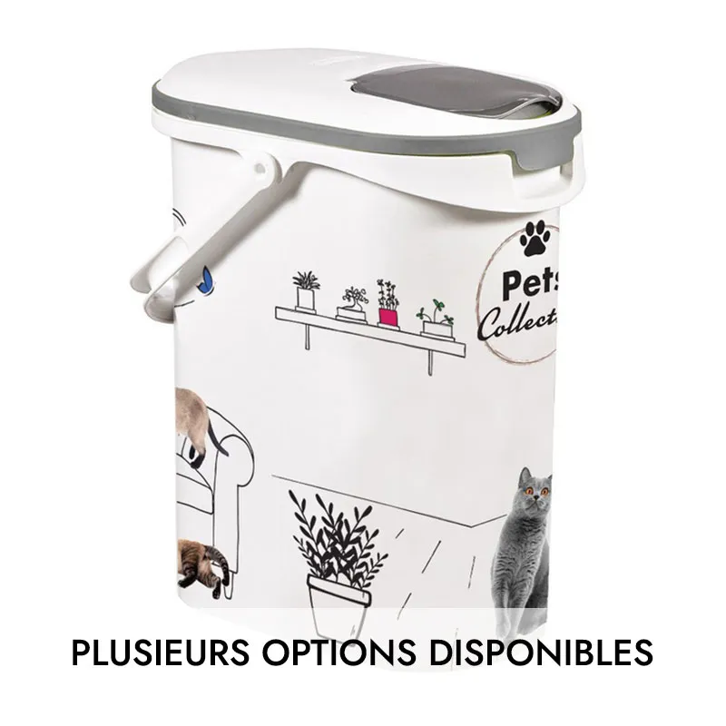 Conteneur à croquettes Pets Collection Chats - 10L-2