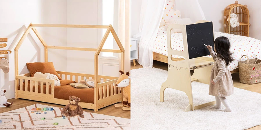 Lits Cabane & Tours Montessori