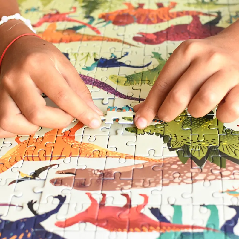 Puzzle éducatif 280pcs Les Dinosaures - 7+-12