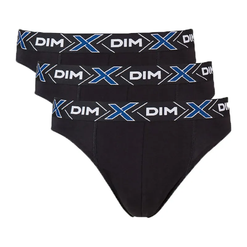3 Slips Coton X-Temp Thermorégulateur Homme - Noir-1