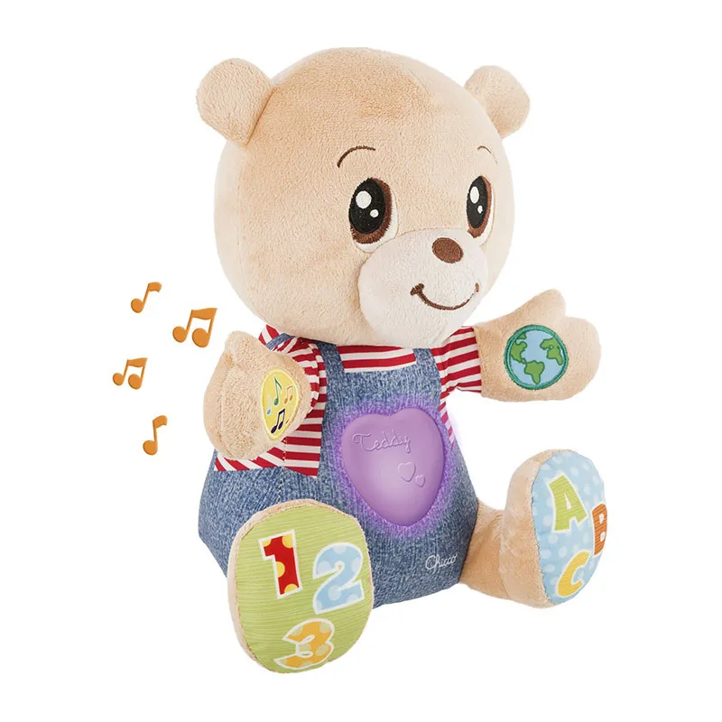 Teddy l'Ourson des Emotions Bilingue - 6m+-0