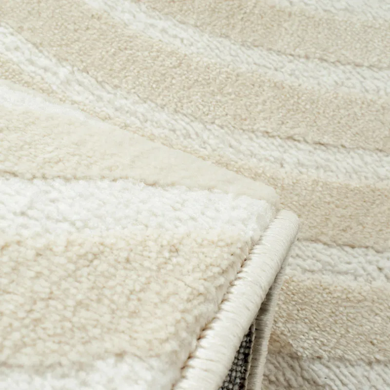 Tapis Bianca circle - Crème-3