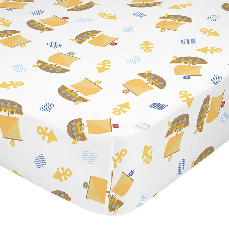 Drap-housse Coton Pirate - Enfant-0